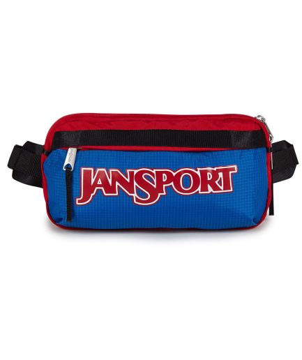 Saszetka Biodrowa JanSport Washington - Czerwony Niebieski
